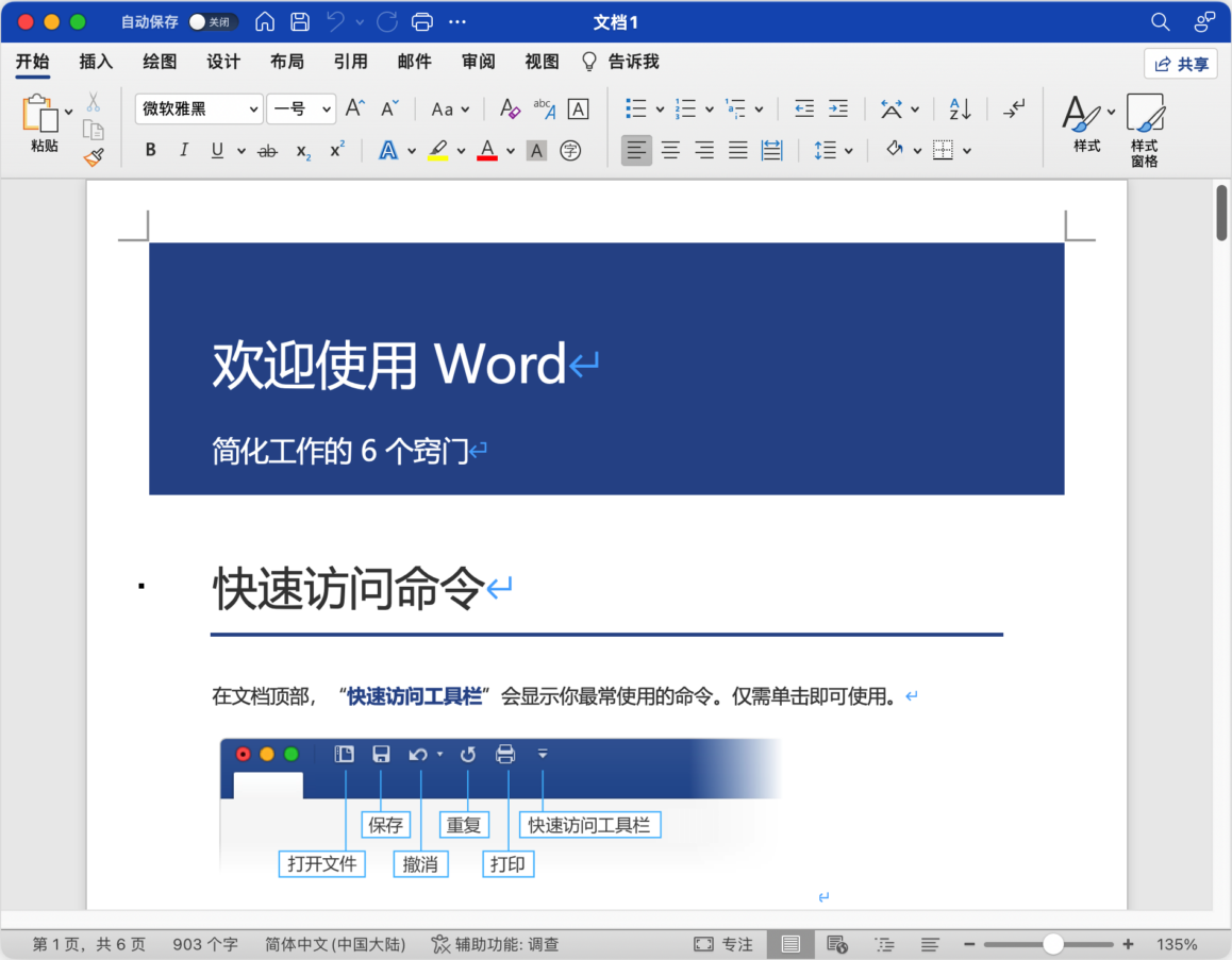 Microsoft Office 365 Mac版 2024 Office全家桶 截图